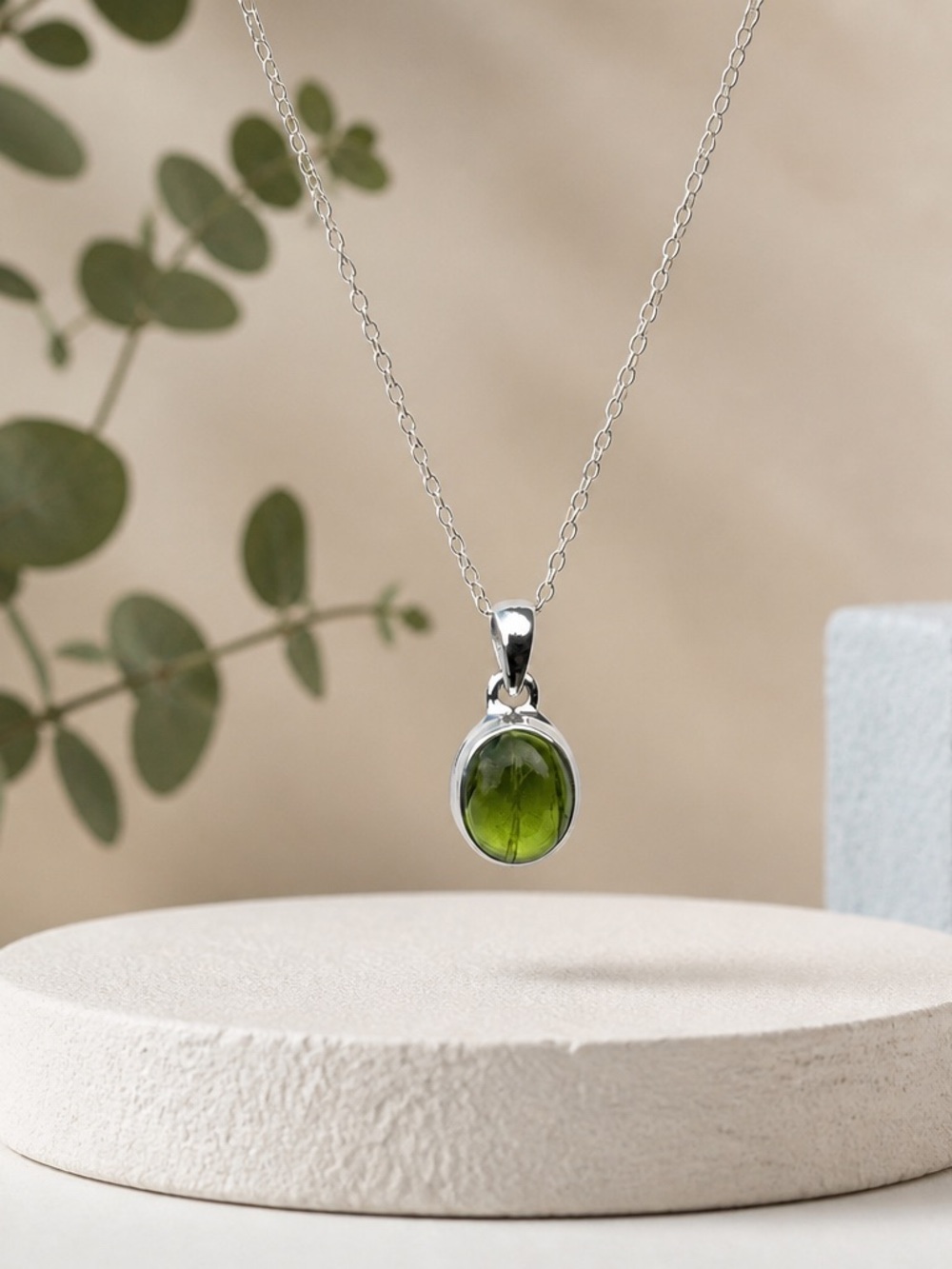NEW! Green Tourmaline Necklace